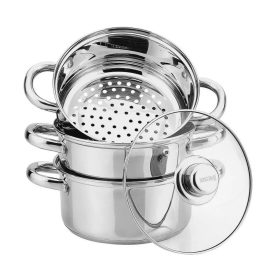   Kinghoff 4 részes pároló edény készlet Ø20cm - 3.1L (KH-3321)