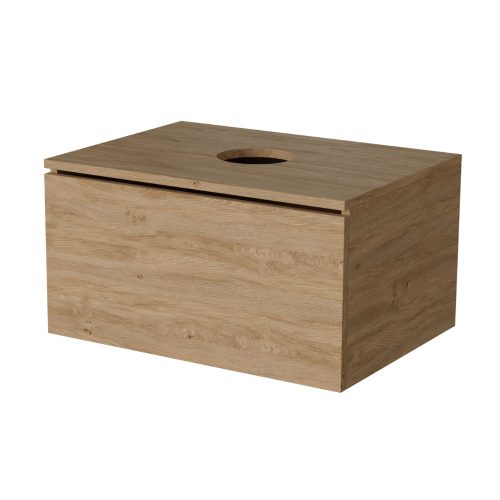 Venezia Like II. fürdőszobabútor szett + mosdókagyló + szifon (arany tölgy)