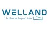 Welland M6601 Slim beépíthető fali WC tartály + szálcsiszolt arany nyomólap