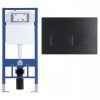 Welland M6601 Slim beépíthető fali WC tartály + nyomólap (G1002MB)