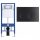 Welland M6601 Slim beépíthető fali WC tartály + nyomólap (G1002MB)