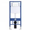 Welland M6601 Slim beépíthető fali WC tartály + nyomólap (G1201W)