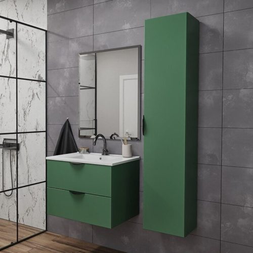 Mosdószekrény mosdókagylóval - zöld szín - Mirano Vera II.