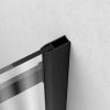 Welland Luxury-Line NSPA-9090 zuhanykabin - 90 x 90 cm - fekete profil