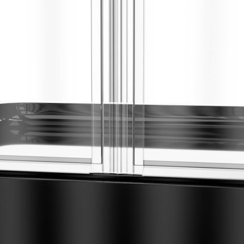 Welland RDD-80 kétszárnyú zuhanyajtó - 80 cm - króm profil