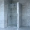 Welland RDD-90 kétszárnyú zuhanyajtó - 90 cm - króm profil