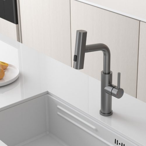 Welland S3281E-1 mosogató csaptelep - kihúzható multifunkciós fej