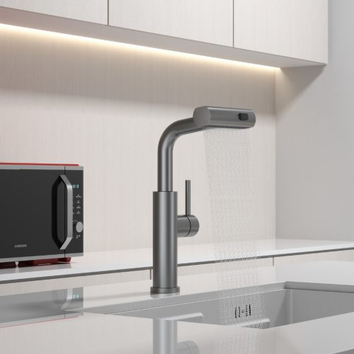 Welland S3281E-1 mosogató csaptelep - kihúzható multifunkciós fej