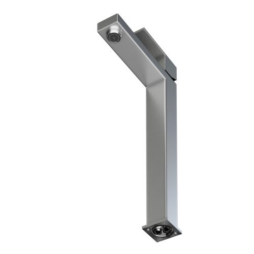 Welland Vista magasított mosdó csaptelep - acélszürke