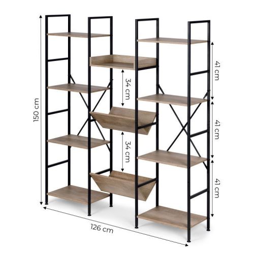 Intenso Compact polcrendszer - 126 x 150 cm