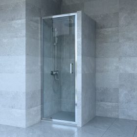 Welland SS-70 zuhanyajtó - 70 cm - króm profil