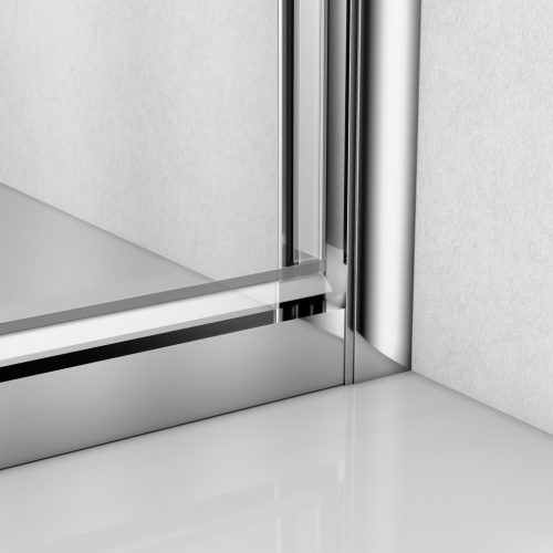 Welland SS-90 zuhanyajtó - 90 cm - króm profil