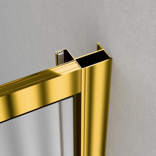 Welland SS-90 zuhanyajtó - 90 cm - arany profil