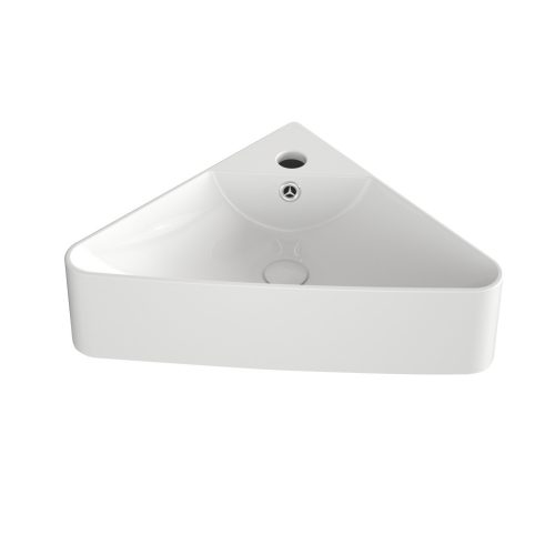 Welland pultra építhető kerámia mosdó