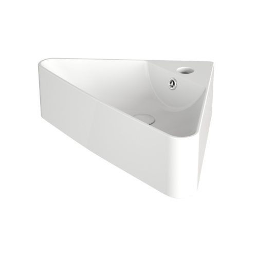 Welland pultra építhető kerámia mosdó