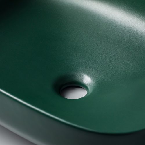 Welland T38-B pultra építhető mosdókagyló - 50 x 38 cm (zöld)