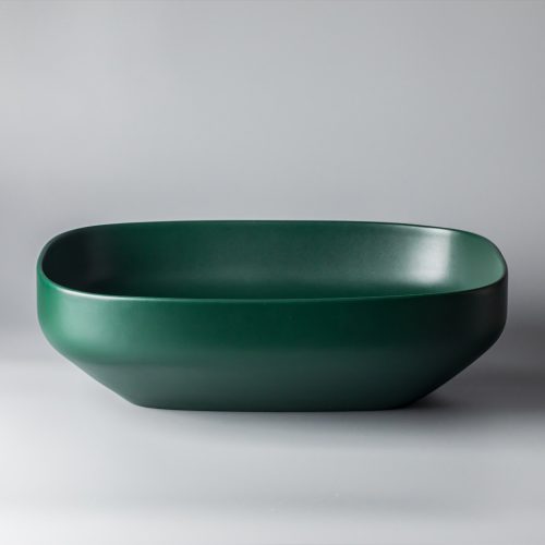 Welland T38-B pultra építhető mosdókagyló - 50 x 38 cm (zöld)