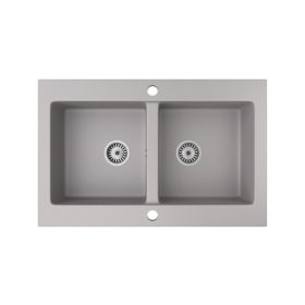 Kétmedencés gránit mosogatótálca