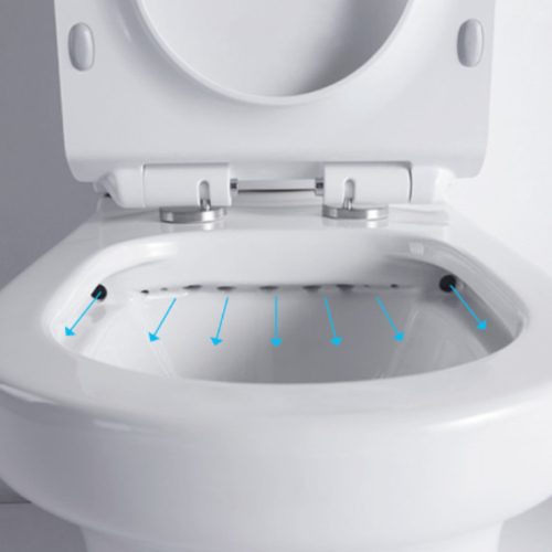 Welland Rimless W2353-4in1 fali WC szett