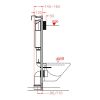 Welland Rimless W2353-4in1 fali WC szett