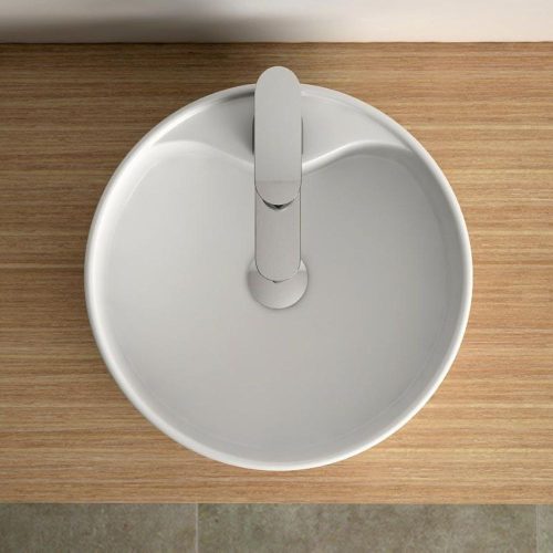 Welland pultra építhető kerámia mosdó