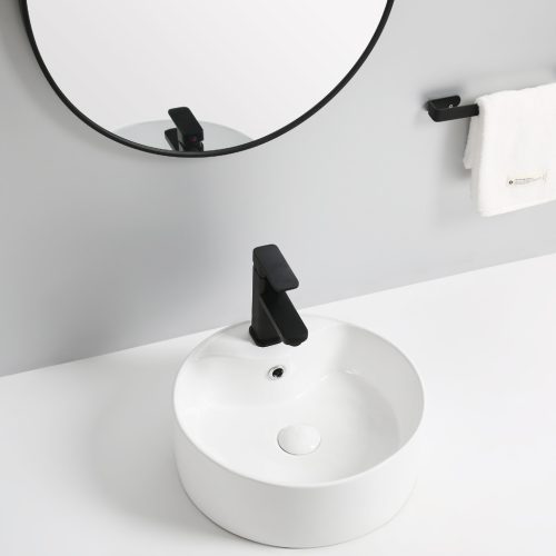 Welland pultra építhető kerámia mosdó