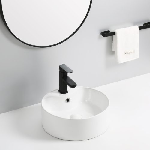 Welland pultra építhető kerámia mosdó