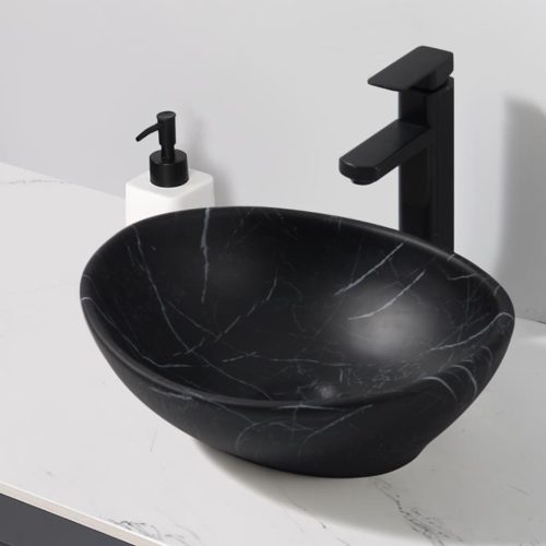 Welland Y9020A-P449 pultra építhető mosdókagyló - 40 x 33 cm (márvány)