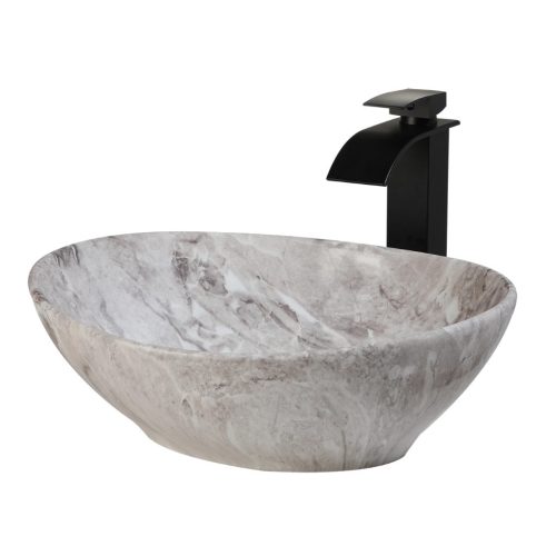 Welland Y9020A-P449 pultra építhető mosdókagyló - 40 x 33 cm (márvány)