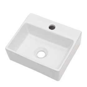   Welland Y9135 falra / pultra szerelhető mosdókagyló - 38 x 30 cm