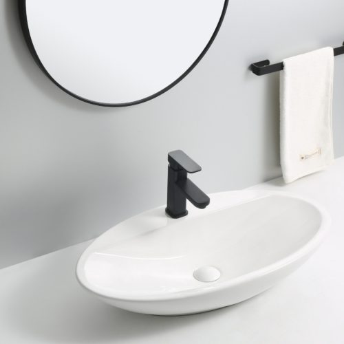 Welland pultra építhető kerámia mosdó