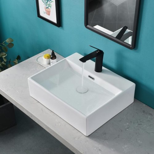 Welland pultra építhető kerámia mosdó