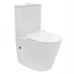 Welland Rimless kompakt/monoblokk WC szett + soft-close WC ülőke