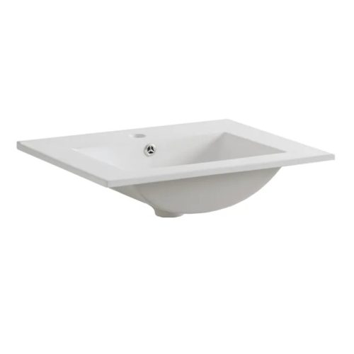 Welland Formia-60-36 fürdőszobabútorra szerelhető mosdókagyló - 61 x 36 cm