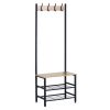 Intenso Compact előszoba fogas cipőtárolóval - 60 x 175 cm
