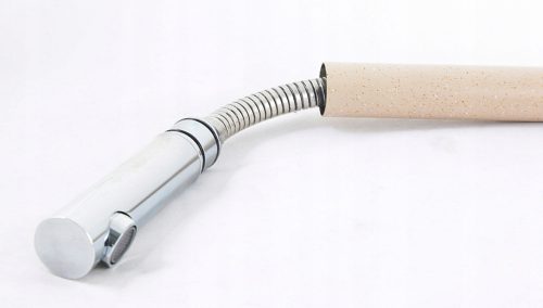 Gránit mosogató NERO Italia + kihúzható fejes Linea csaptelep + dugókiemelő + (bézs)